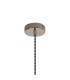 Cobleskill 23cm Single Pendant 1 Light E27 Polished Nickel/Clear Glass-6