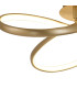Oneonta 60cm Triac Dimmable Looped Flush Ceiling 1 x 32W LED 3000K 3100lm Champagne Gold -7