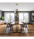 Highland 82cm Pendant Mixed Shades 5 Light E27 Copper/Clear/Chrome/Cognac Glass Frosted Inner Gold Frame-4