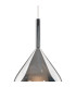Highland Recessed Pendant Kit Reuleaux Triangle Shade 1 Light E27 Silver/Chrome Glass Frosted Inner-5