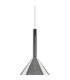 Highland 22cm Pendant Reuleaux Triangle Shade 1 Light E27 Gold/Chrome Glass Frosted Inner-6