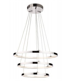 Integrated LED Ceiling Pendant Chrome - 1