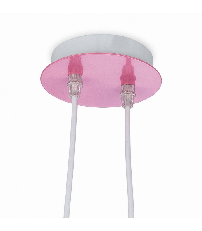 2 Light Children Ceiling Pendant Multicolour, E27 - 2