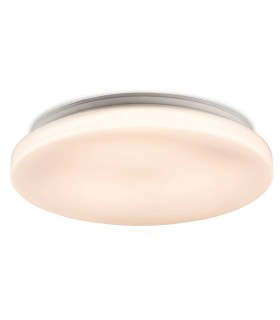 Integrated LED Bathroom Flush Ceiling Light White IP44 - 1
