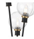 Placid Table Lamp Touch Switch 3 Light E14 15cm Round Segment Glass Shade Brass Clear Satin Black-6