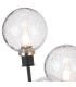 Placid Table Lamp Touch Switch 3 Light E14 15cm Round Crackled Glass Shade Satin Nickel Clear Satin Black-7
