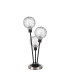 Placid Table Lamp Touch Switch 3 Light E14 15cm Round Textured Crumple Glass Shade Satin Nickel Clear Satin Black-4
