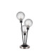 Placid Table Lamp Touch Switch 3x E14 15cm Round Textured Diamond Pattern Glass Shade Satin Nickel Clear Satin Black-4