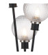 Placid Table Lamp Touch Switch 3x E14 15cm Round Textured Diamond Pattern Glass Shade Satin Nickel Clear Satin Black-6