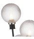 Placid Table Lamp Touch Switch 3x E14 15cm Round Textured Diamond Pattern Glass Shade Satin Nickel Clear Satin Black-7
