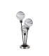 Placid Table Lamp Touch Switch 3 Light E14 15cm Round Marble Effect Glass Shade Satin Nickel White Satin Black-4