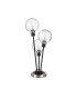 Placid Table Lamp Touch Switch 3 Light E14 15cm Round Ribbed Glass Shade Satin Nickel Clear Satin Black-4