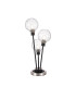 Placid Table Lamp Touch Switch 3 Light E14 15cm Round Segment Glass Shade Satin Nickel Clear Satin Black-1