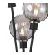 Placid Table Lamp Touch Switch 3 Light E14 15cm Round Segment Glass Shade Satin Nickel Smoke Plated Satin Black-6