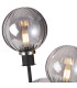 Placid Table Lamp Touch Switch 3 Light E14 15cm Round Segment Glass Shade Satin Nickel Smoke Plated Satin Black-7