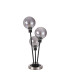 Placid Table Lamp Touch Switch 3 Light E14 15cm Round Glass Shade Satin Nickel Smoke Plated Satin Black-4