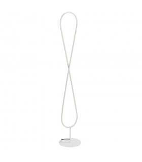 LED Floor Light Matt White & White Acrylic - 1