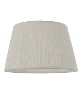 1 Light Shade Light Vintage White Silk, E27 - 1