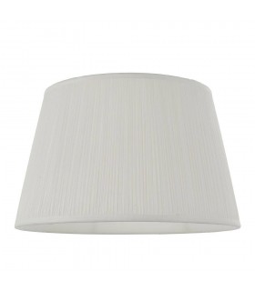 1 Light Shade Light Vintage White Silk, E27 - 1