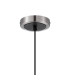 Plattsburgh 1.3m Pendant 1 Light E14 IP44 15cm Round Glass Shade Satin Nickel Amber Plated & Satin Black-6