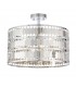 3 Light Flush Light Chrome Plate, E14 - 1