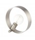 1 Light Table Light Brushed Nickel, E27 - 1