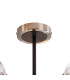 Plattsburgh Semi Ceiling 3 Light E14 IP44 15cm Round Segment Glass Shade Satin Nickel Clear & Satin Black-5