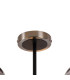 Plattsburgh Semi Ceiling 3 Light E14 IP44 15cm Round Segment Glass Shade Satin Nickel Smoke Plated & Satin Black-5