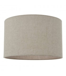 1 Light Shade Light Taupe Linen & Taupe Cotton Mix, E27 - 1