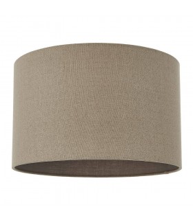 1 Light Shade Light Taupe Linen & Taupe Cotton Mix, E27 - 1