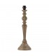1 Light Table Light Grey Distressed Wood (Base only), E27 - 1