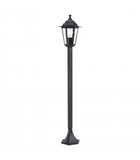 1 Light Outdoor Lamp Post Black IP44, E27 - 1