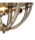 Vestal 41.5cm Round Flush 3 Light E27 Antique Brass-6