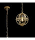 Vestal 22cm Extra Small Round Pendant 1 Light E27 French Gold-3