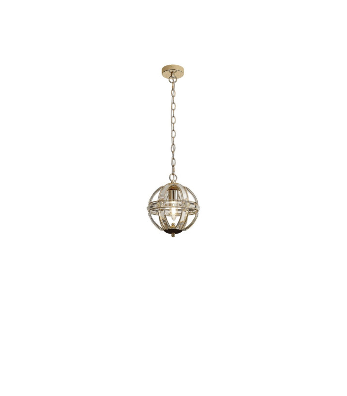 Vestal 22cm Extra Small Round Pendant 1 Light E27 French Gold-4