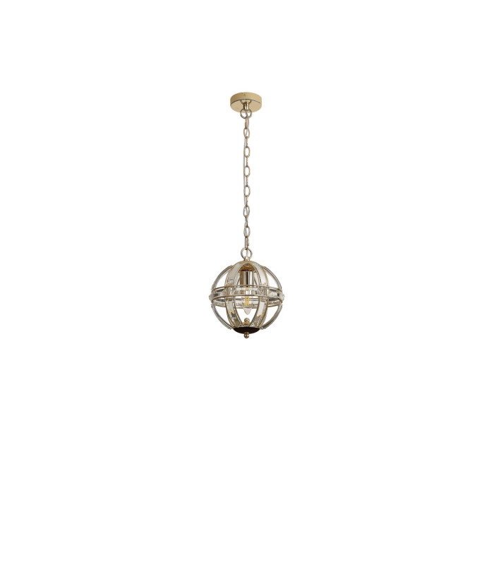 Vestal 22cm Extra Small Round Pendant 1 Light E27 French Gold-5