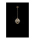 Vestal 22cm Extra Small Round Pendant 1 Light E27 French Gold-10