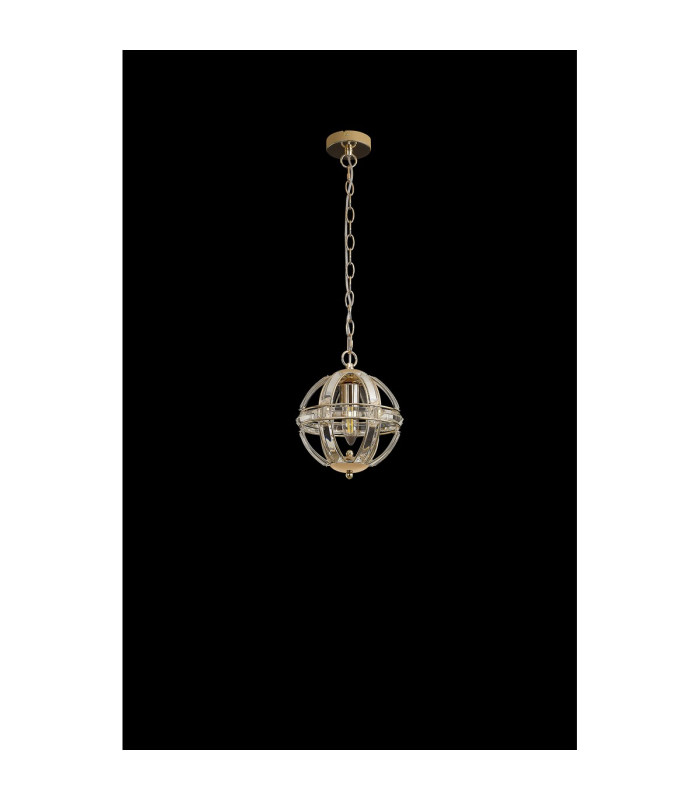 Vestal 22cm Extra Small Round Pendant 1 Light E27 French Gold-10