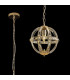 Vestal 31cm Small Round Pendant 1 Light E27 French Gold-3