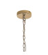 Vestal 31cm Small Round Pendant 1 Light E27 French Gold-8
