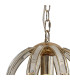Vestal 31cm Small Round Pendant 1 Light E27 French Gold-9