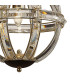 Vestal 31cm Small Round Pendant 1 Light E27 French Gold-10