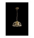 Vestal 30cm Small Dome Pendant 2 Light E27 Antique Brass-9