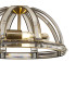 Vestal 40cm Medium Dome Pendant 3 Light E27 Antique Brass-8