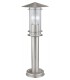 1 Light Outdoor Short Bollard Stainless Steel IP44, E27 - 1
