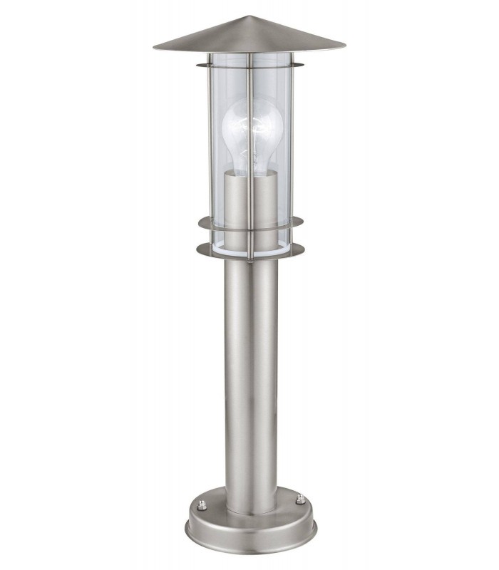 1 Light Outdoor Short Bollard Stainless Steel IP44, E27 - 1