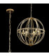 Vestal 62cm Large Round Pendant 6 Light E27 French Gold-3