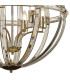 Vestal 62cm Large Round Pendant 6 Light E27 French Gold-9