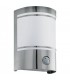1 Light Outdoor Flush Wall Light with PIR Motion Sensor Stainless Steel IP44, E27 - 1