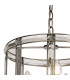 Vestal 38cm Small Round Column Pendant 6 Light E27 Antique Brass-6